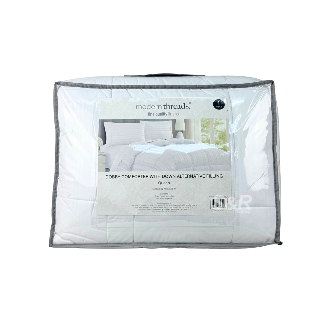 Modern Threads Dobby Comforter with Down Alternative Filling Queen Size Modern Threads Dobby Comforter with Down Alternative Filling Queen Size